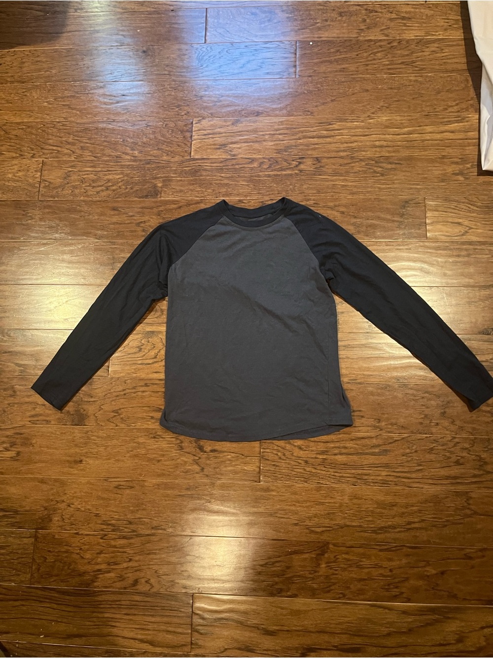 Desplato Medium Navy and Grey Crew Neck Tee